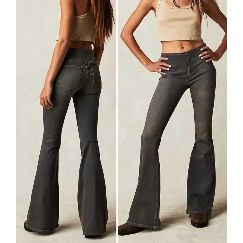 WE THE FREE x FREE PEOPLE Penny Pull On Flare Jeans
